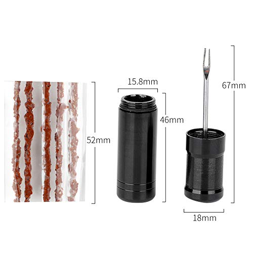 Blusea Cordas de Reparo de Pneu de Bicicleta Kit de Ferramentas de Reparo de Pneus de Carro Reparado