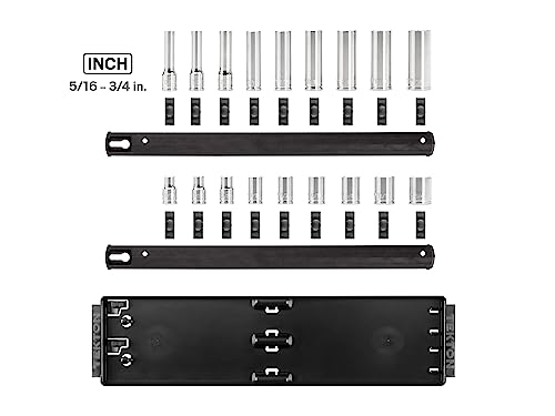 Image of TEKTON 3 /8 Inch Drive 6-Point Socket Set, 18-Piece | SHD91213