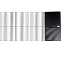 Uniflasy Cooking Grid Grates and Griddle for Charbroil 463230515 463240115 463239915 463226515 463436215 466235816 for Char-Broil 5 6 Burner Gas Grill