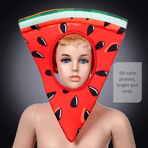Fantasia de melancia KESYOO, chapéu de fantasia de fruta sem tecido, acessório fotográfico para cosp