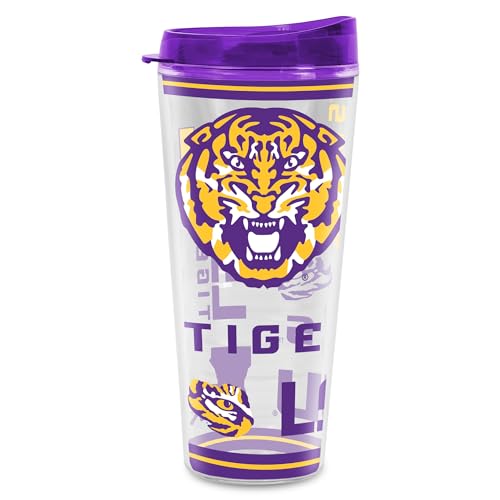 Image of Rico Industries NCAA College Double Wall Mayhem 16oz Or 20oz Tritan Tumbler W Lid