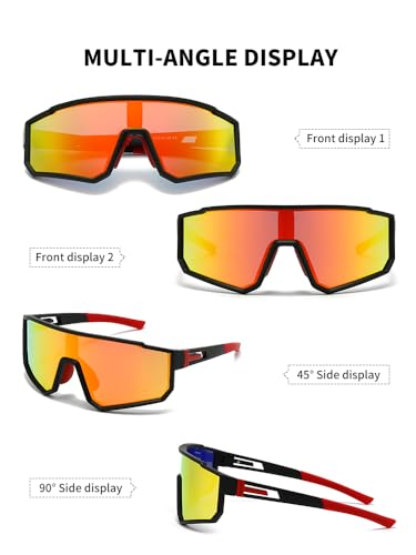 Sports Sunglasses for Men and Women Cycling Running Golf Fishing Sunglasses4