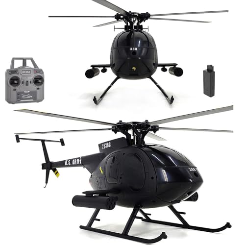 Matte Black MD500 RC Helicopter