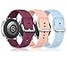 Produktbild Armband Kompatibel mit Galaxy Watch Active,20mm Silicon Smartwatch Ersatzarmband Strap Sportarmband für Samsung Galaxy Watch Active2/Watch 42MM/Watch 3 41mm/Gear S2 Sport/Garmin Vivoactive 3