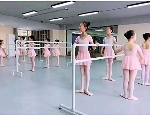 Adjustable Double Ballet Bar for Kids & Adults - Freestanding Dance & Stretching Bar for Ballet Training, Flexibility, Home Exercise, Professional Quality, Durable & Portable