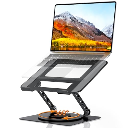 TECKNET Rotating Laptop Stand with Height Adjustment