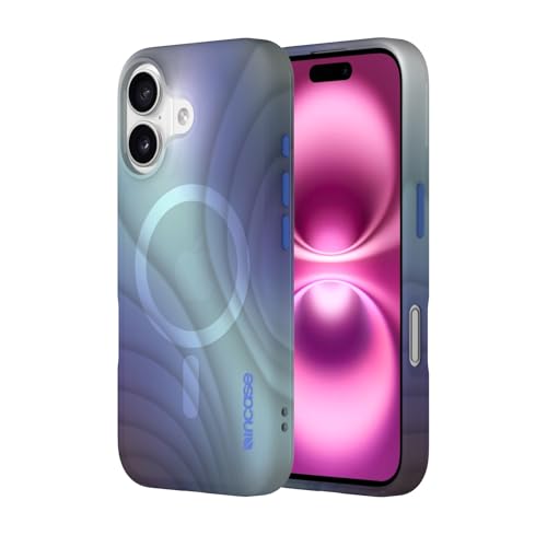 Coque iPhone 16 Incase Halo Ocean Coque MagSafe avec cordon antichoc