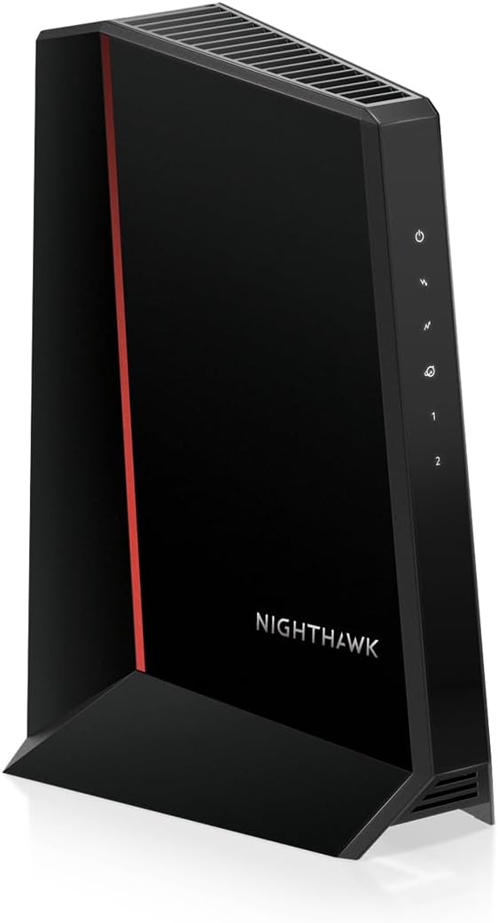 NETGEAR Nighthawk DOCSIS 3.1 Mid/high-Split Cable Modem (CM2500-1AZNAS) – Approved for Today’s Faster Speeds - Works with All Cable Providers Incl. Xfinity, Spectrum, Cox - Plans up to 2Gbps