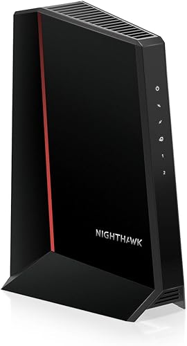 NETGEAR Nighthawk DOCSIS 3.1 Cable módem de división mediaalta (CM2500) - Aprobado para velocidades más rápidas de hoy y compatible con todos los