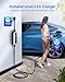 ShockFlo G1 Level 2 EV Charger (32Amp, 240V, NEMA 14-50P), Portable Electric Car Charger Adjustable Current/Timing Delay, 20FT Cable, Plug-play EV Charging Station Wall-mounted Home EVSE SAE J1772 EVs