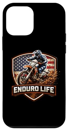Enduro Life �A�����J���_�[�g�o�C�N ���C�_�[ ���g�N���X �o�C�N USA �X�}�z�P�[�X iPhone 12 mini �p