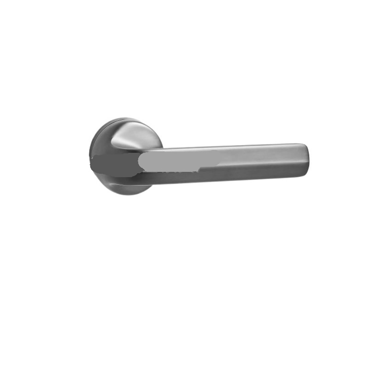 Household zinc Alloy Magnetic Anti-Theft Mechanical Door Lock Indoor Silent Split Bedroom Wooden Handle Black(Gray Steel 5845 Silent Copper)