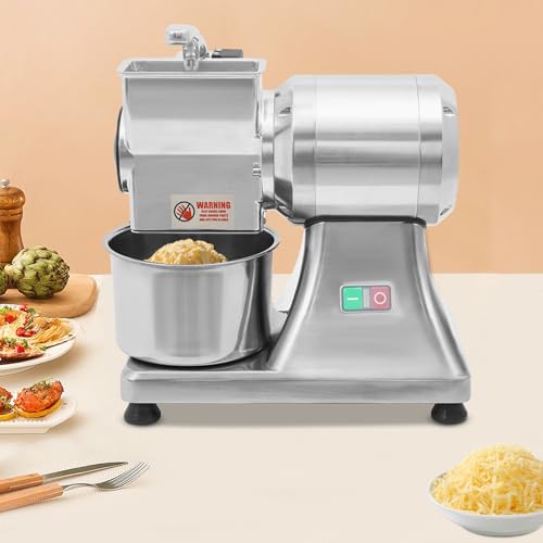 Rallador Eléctrico Comercial de Queso 550W Acero Inoxidable miniatura 2
