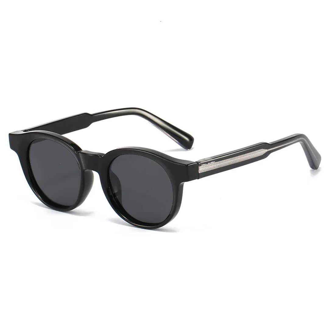 Lunettes de soleil rondes rétro pour éviter la fatigue visuelle - 8