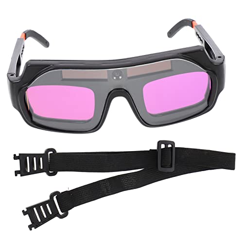DOITOOL Lunettes De Soudage Protection Auto-assombrissantes Abs Lcd Résistance Aux Éclats Adaptées Pour Soudure Électrique Gaz Argon Et Meulage