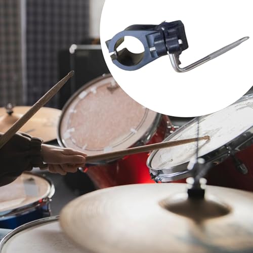 Abrazadera para tambor con conexión de poste, clip de tubo metálico fácil de instalar para estudio de música en casa miniatura 2