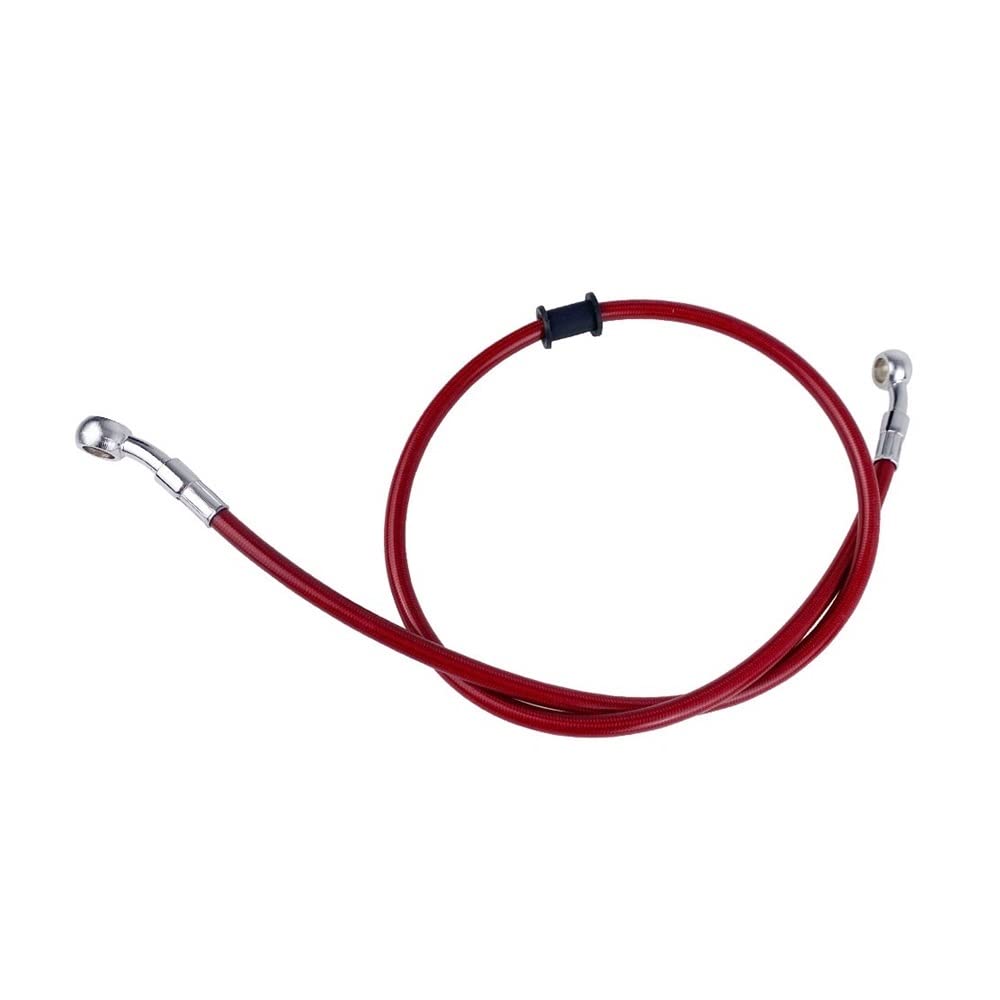 Tuyau Frein Tressé 700 Mm Universel – Conduite Hydraulique Acier Inox Pour Moto Pit Bike Cross Street