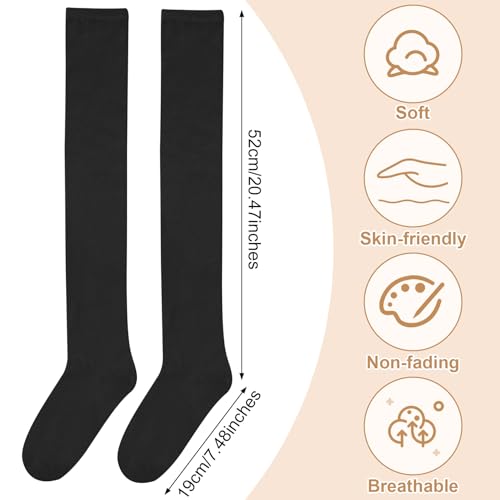 Image of Chalier Womens Thigh High Socks, Thigh Socks Stockings for Women