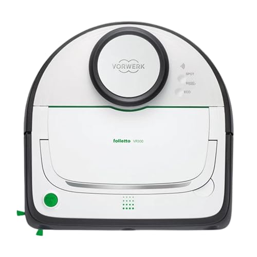 DIERRESTORE - Folletto VR300 Robot Aspirapolvere – Navigazione Laser, Aspirazione 3X Potente, Ricarica Automatica, Ideale per Tutti i Pavimenti e Peli di Animali