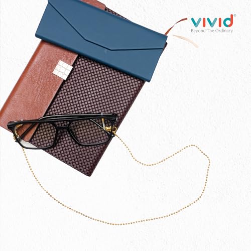 Image of Unisex Specs Holder Hook & Loop Anit Slip Eyewear Lanyard Metal Strap Chain