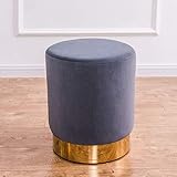 ZEITGENÖSSISCHES DESIGN - Moderne und schicke Polsterung mit reichem Samtstoff und glänzender Edelstahlbasis verleihen Ihrer Wohnkultur einen Hauch von Frische