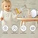 Baby Musical Instruments-Montessori Wooden Toys for Toddlers 1-3,Neutral Colors Percussion Instruments Set with Modern Boho Xylophone for Kids Preschool Educational 3+