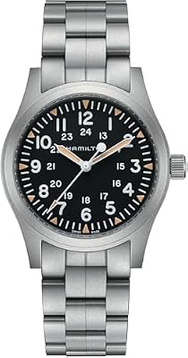 Hamilton Khaki Field H69529133 - Orologio automatico da uomo, 80 ore, riserva di carica