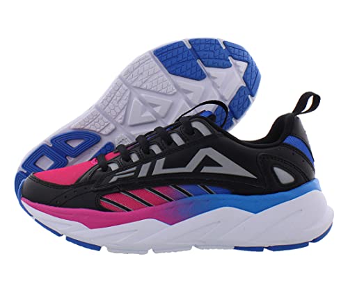 Fila Surefire Girls Shoes Size 5, Color: Black/Pink/Blue