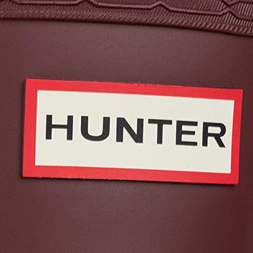 Hunter Women's Original Back Adjustable Rain Boots (6, Rumbling Red/Siren) #TOP27