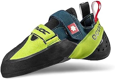 Ocun Havoc Bouldering Shoe | Rock Climbing Shoe, Petrol/Gre, 10.5