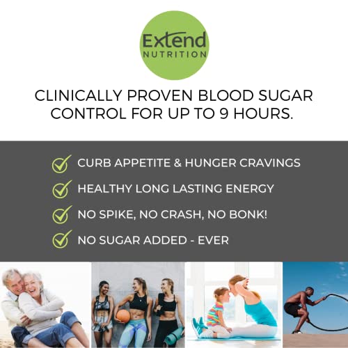 Extend Bar Hunger Control Nutrition Bars Bundle, Chocolate & Caramel And Peanut Butter, Help Manage Blood Sugar, Low Carb, Low Glycemic Keto Friendly Weight Management Snacks For Diabetics, 30 Count #TOP5