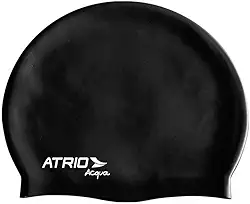 Touca de Natação Adulto Preto Atrio - ES370