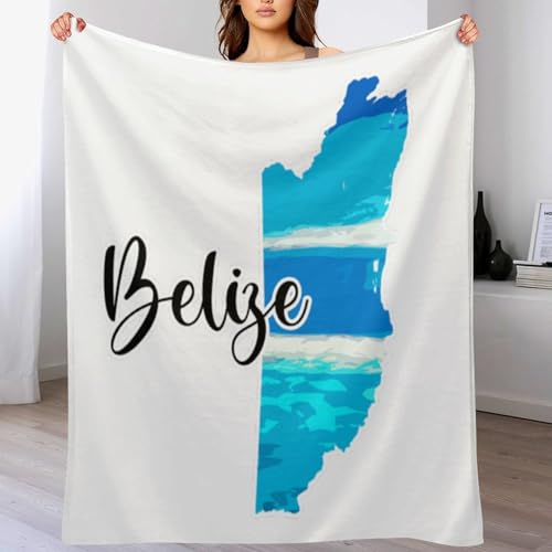 Couverture pelucheuse Belize contre le froid - Légère et chaude - 7