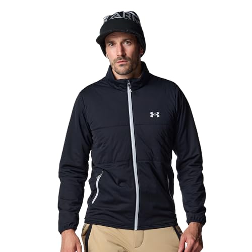UNDER ARMOUR(アンダーアーマー) ウーブンアウター UAドライブ プロ インサレーテッド ハイブリッド フルジップ ジャケット メンズ
