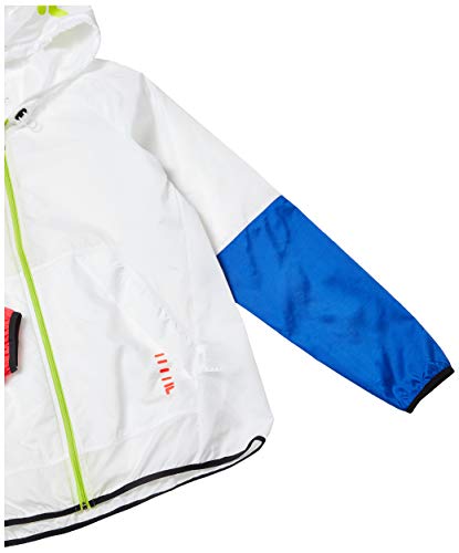 Jaqueta Corta Vento Run Gear, Fila, Feminino, Branco/Colorido, P