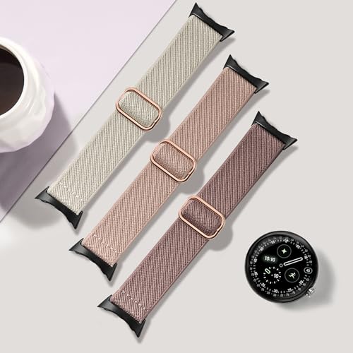 Correas de nylon para Google Pixel Watch 45mm 3 pack miniatura 4