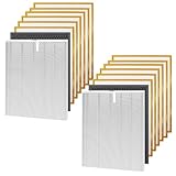 HR900 Replacement Filter 3 Pack Compatible with Winix HR900 Ultimate Pet Air Purifier, H13 True Hepa Fil ter Part Number 1712-0093-00 FilterT (2 Set Filter Kit)
