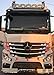 Set di coperture cromate per griglia anteriore per Actros MP4 [2013+] [Cabina stretta] [9 pezzi]