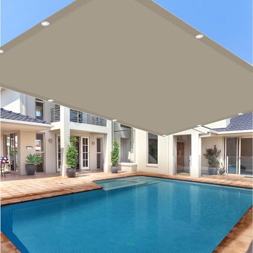 Voile d'ombrage rectangulaire résistant à la chaleur et aux UV pour balcon - 4