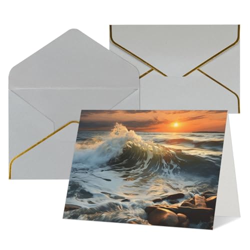 LHDGBWC Thinking of You J[h t 󔒂̃O[eBOJ[h 4x6 m[gJ[h Happy BirthdayJ[h @̃O[eBOJ[h p TL[J[h bL[EF[u TZbg G xr