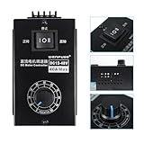 RATTMMOTOR DC Motor Speed Controller PWM 12V~48V DC Adjustable Electric Controller 1200W 25kHZ 40A with Speed Knob, LED Digital Voltage Display, Support Forward and Reverse