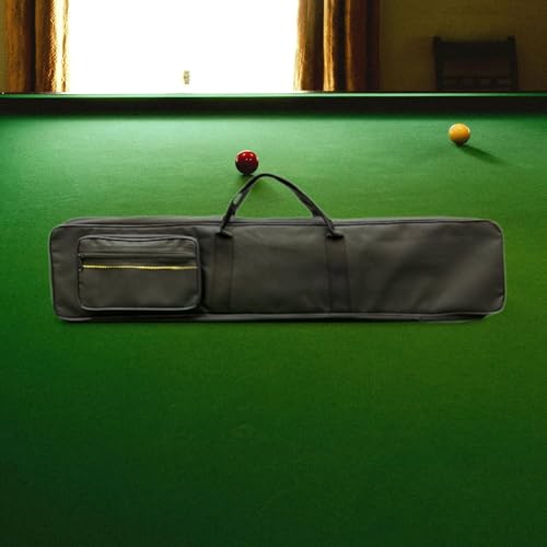 Funda para taco billar con protectores y compartimentos externos para tizas 5