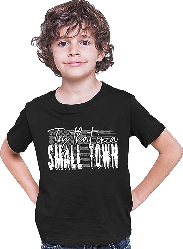Go All Out USA American Flag Try That in A Small Town Mens Women Youth T-Shirt2