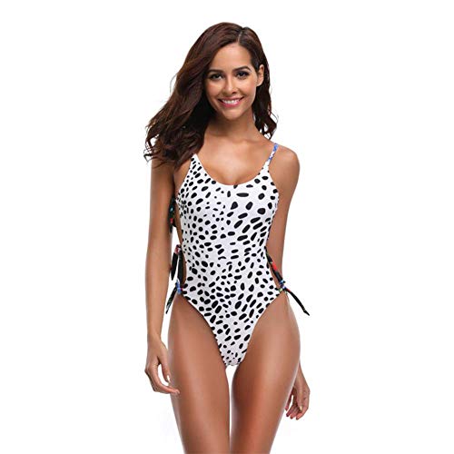 WUYANSE - Traje de baño de Mujer de Dos Piezas con Mangas largas y Cruzadas