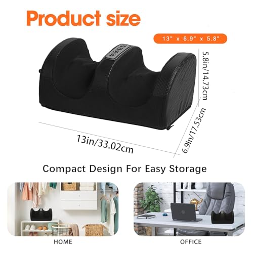 Masseur de pieds électrique haut de gamme avec dispositif spa multi modes et pétrissage - 5