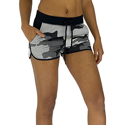 Shortinho Feminino Moletom MXD Conceito Curtinho Shorts Academia Passeio Treino Lazer Conforto (G, O