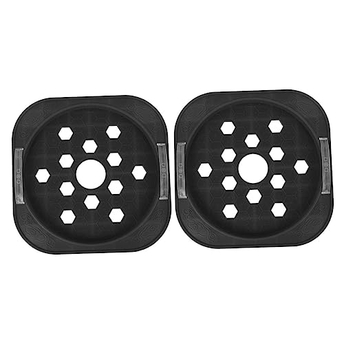 MOTHNUR 2 piezas Base para Tanque de Gas con Ruedas Soporte Resistente y Práctico para Cilindros de Propano Bandeja Móvil para Almacenamiento Cocina o Garaje de Color Gris Oscuro