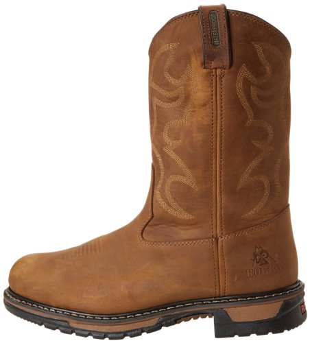 Rocky Mens Original Ride Crazy Horse-M Industrial And Construction Boots, Brown, 8.5 Wide Us #TOP6