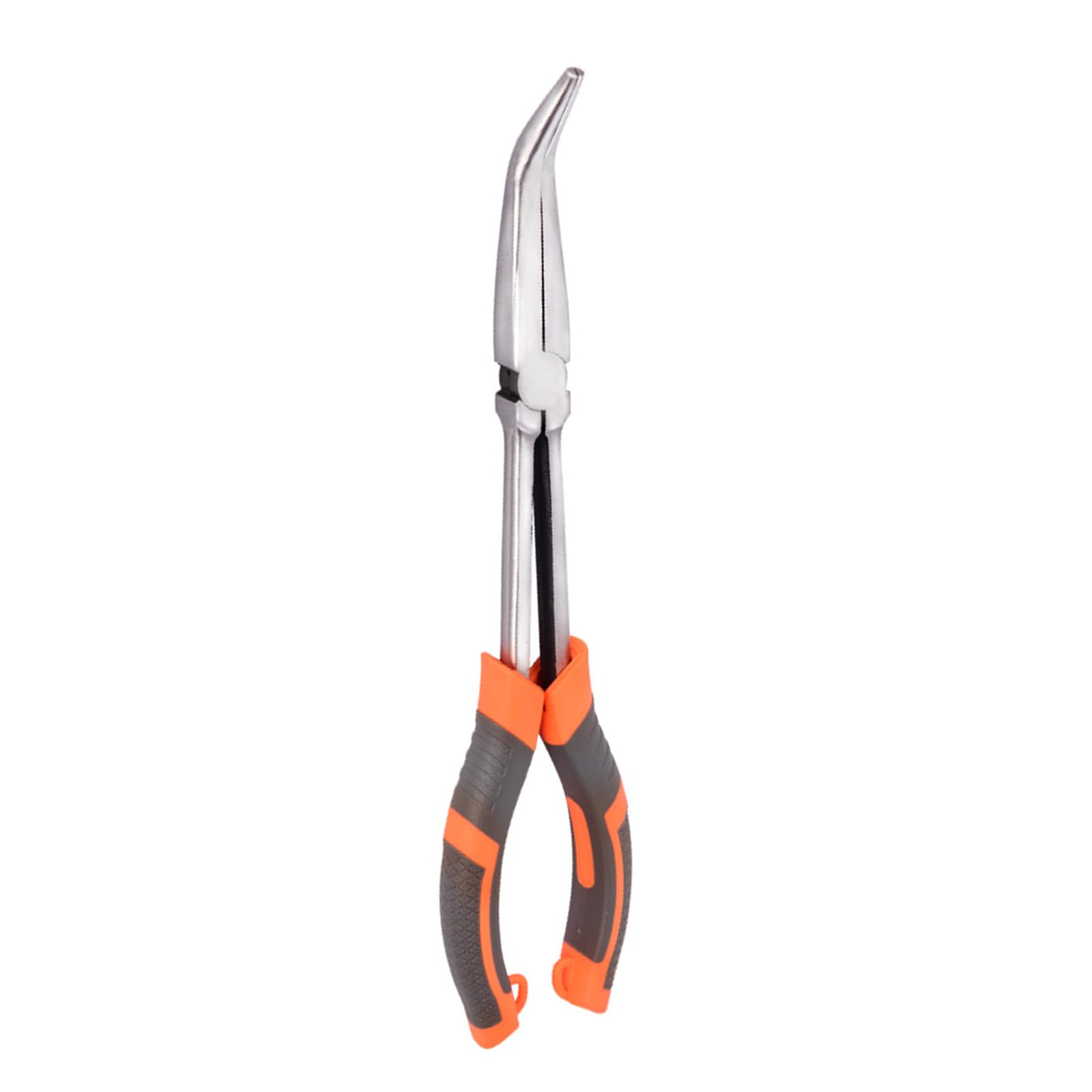 Automotive Precisions Gripping Pliers Set Comprising Long Nose Needle and Round Types for Car Repair Long Locking Pliers