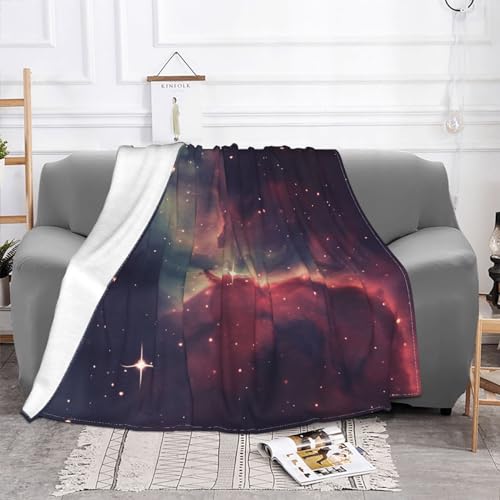Couverture polaire espace profond 203x152 cm pour un lit doux - 3